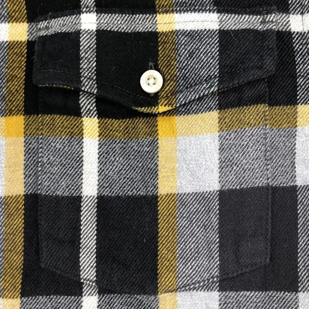 The North Face plaid flannel button up shirt